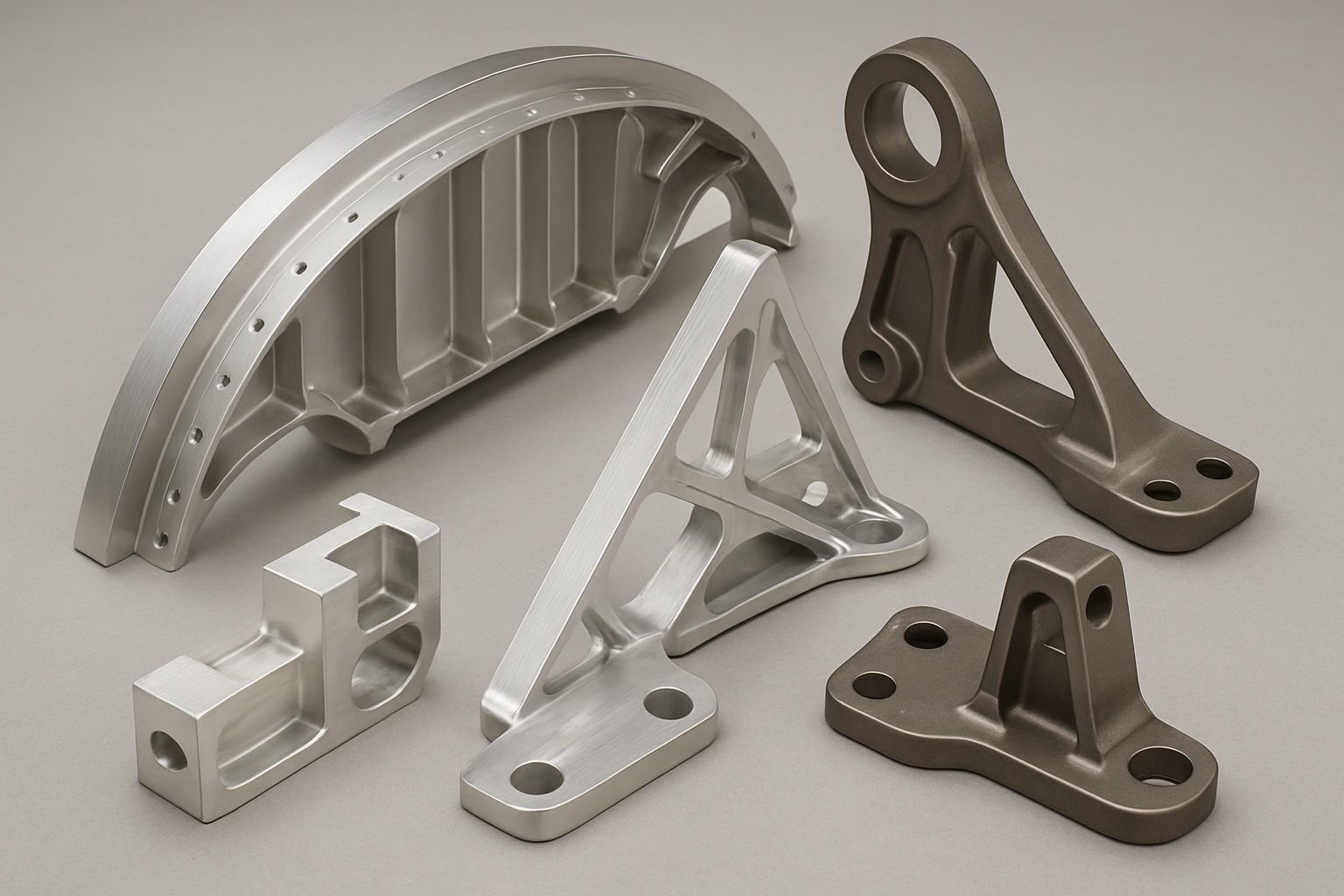 Forged aerospace components